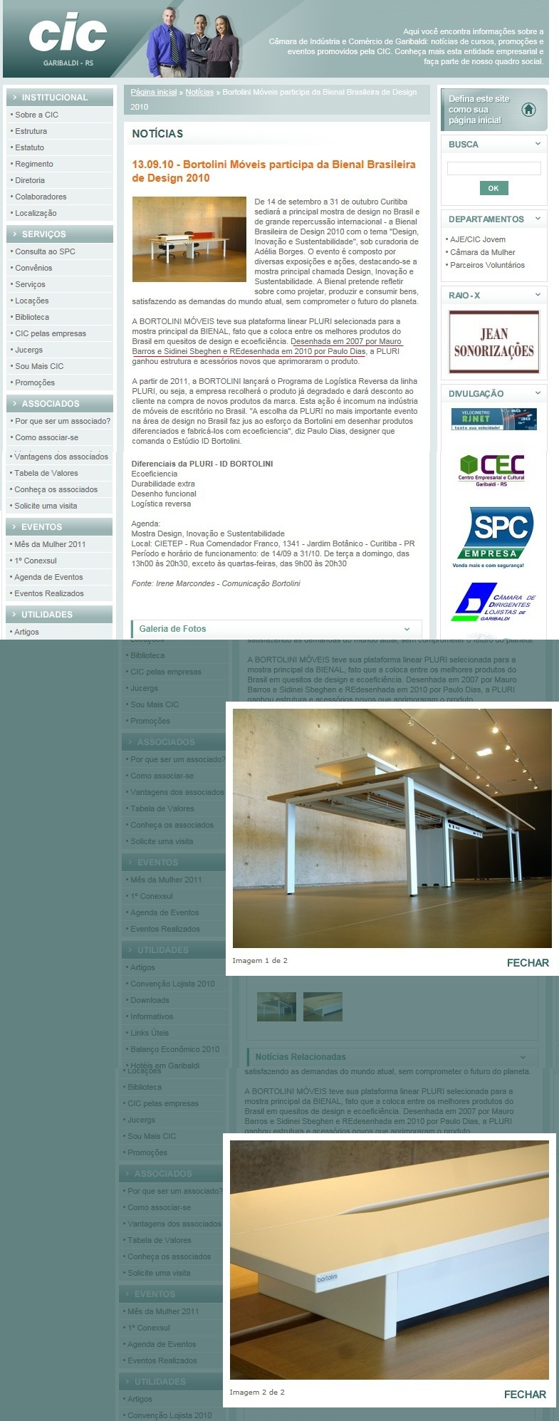 CIC - Cmara Comrcio Indstria de Garibaldi